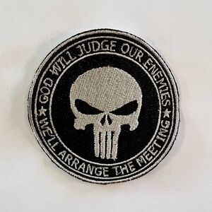 Punisher Skull Embroidered Patch